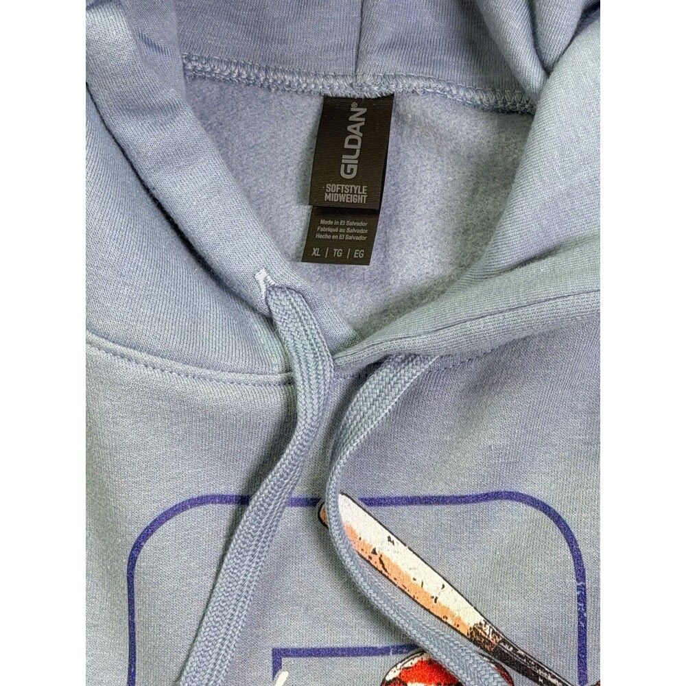 Bryce Harper Philadelphia Phillies Hoodie XL Blue MLB Players Graphic Pullover - Picture 4 of 5